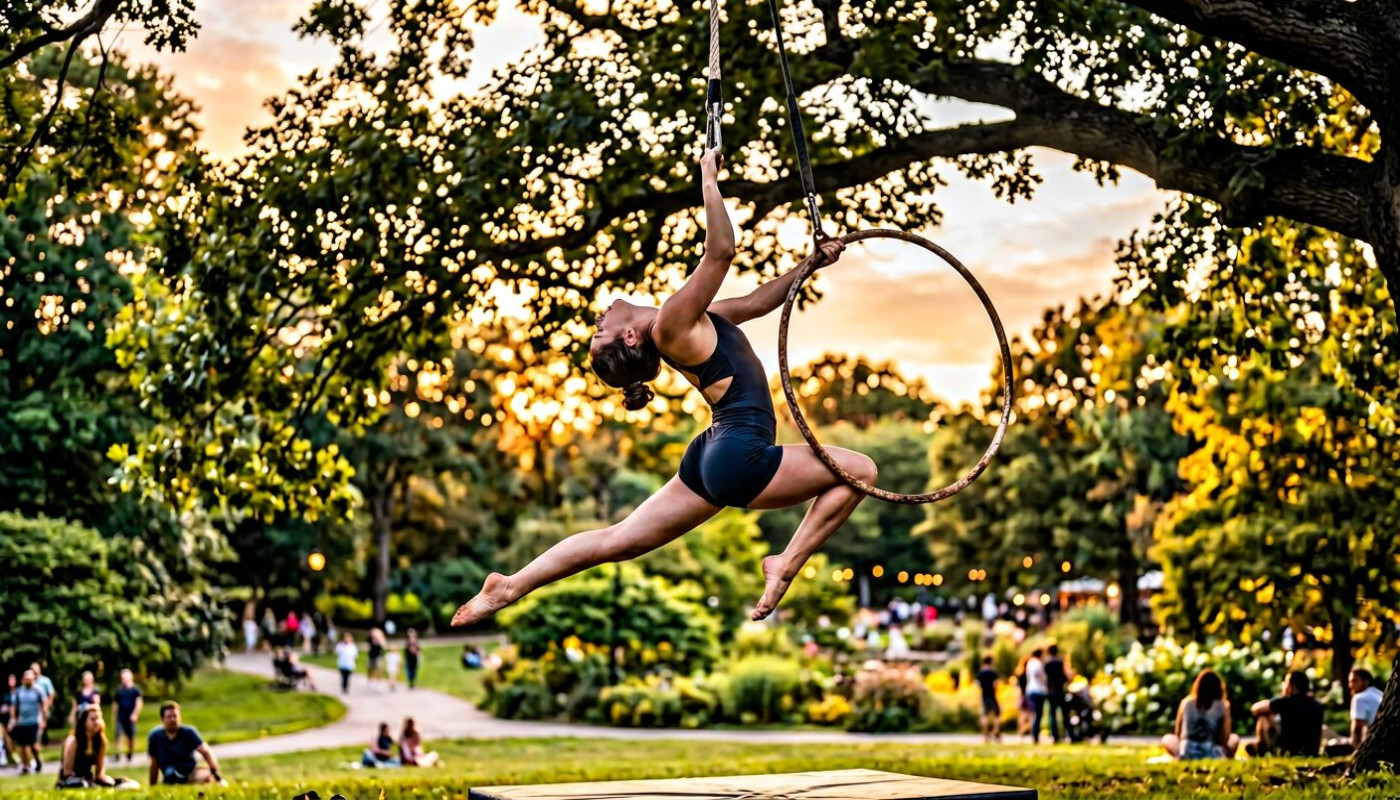 Les bienfaits du cerceau aérien sur la santé et le bien-être